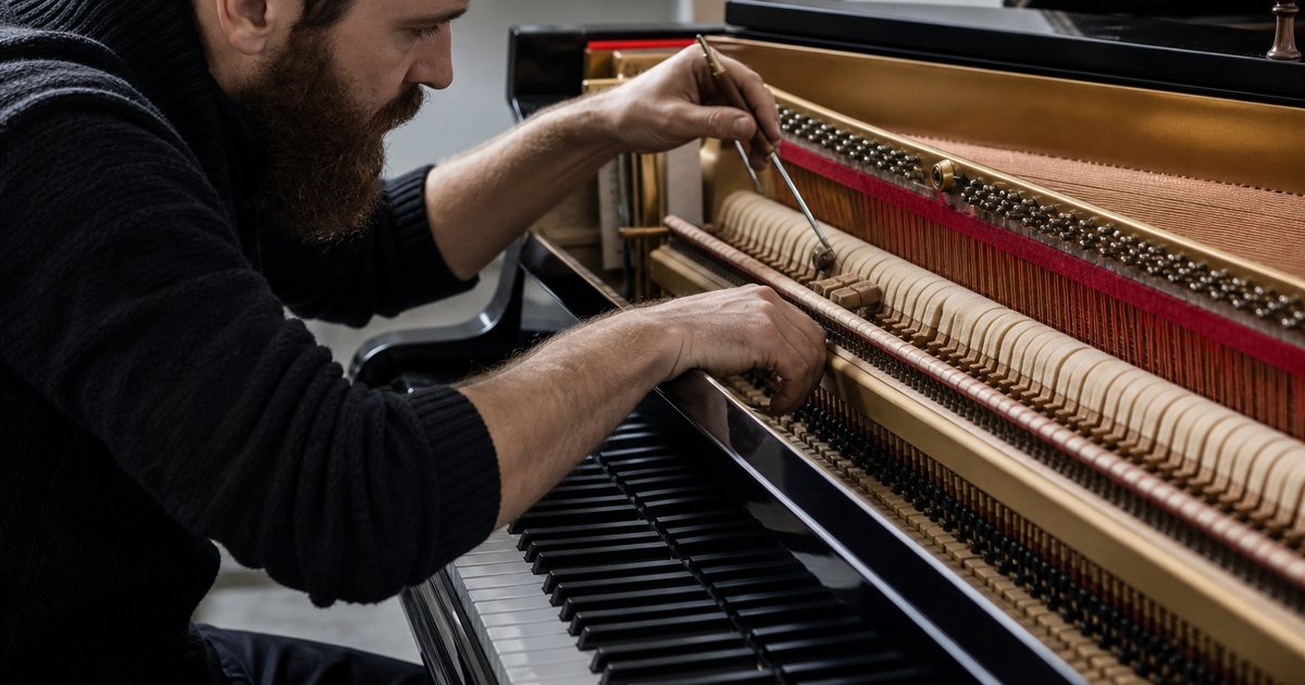 What role does regular voicing and regulation play in maintaining a luxury piano?